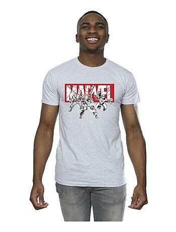 Marvel Maglietta Hero Crew Uomo