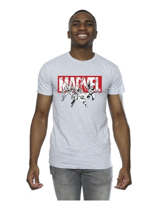 Marvel Maglietta Hero Crew Uomo - Kiabi Marvel Maglietta Hero Crew Uomo - Kiabi