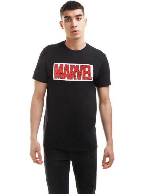 Marvel Maglietta Ragnatela Logo Uomo - Kiabi