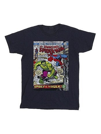 Marvel Maglietta Uomo Ragno Copertura Uomo