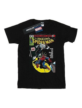 Marvel Maglietta Uomo Ragno Copertura Uomo
