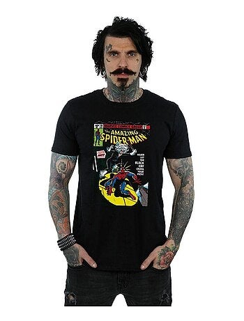 Marvel Maglietta Uomo Ragno Copertura Uomo
