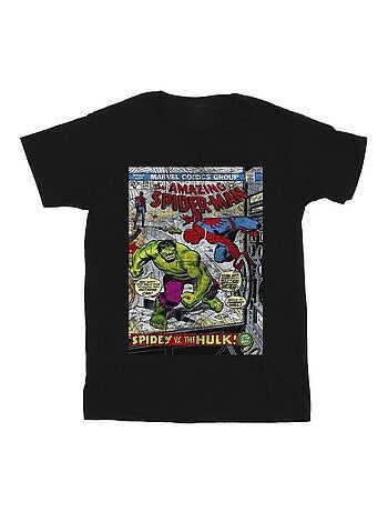 Marvel Maglietta Uomo Ragno Copertura Uomo
