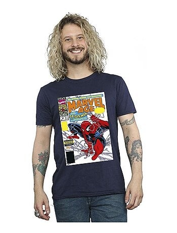 Marvel Marvel Age Maglietta Uomo Ragno Copertina Fumetti Uomo