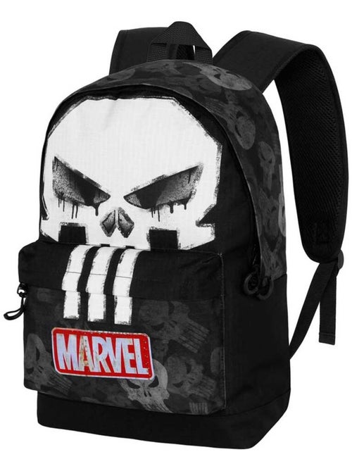 Marvel Punitore (Punisher) Skull Zaino HS FAN 2.2, Nero - Kiabi