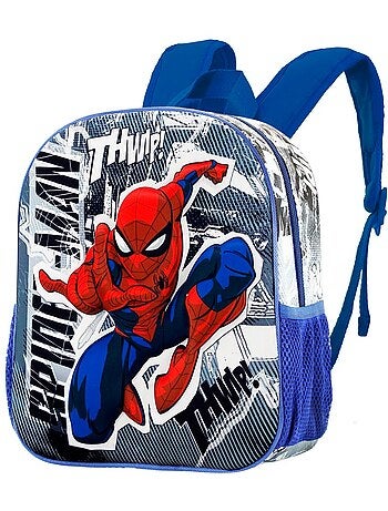 Marvel Spiderman Jumping Zainetto 3D Piccolo, Grigio