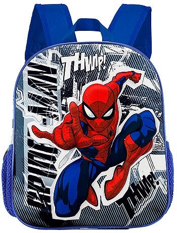 Marvel Spiderman Jumping Zainetto 3D Piccolo, Grigio