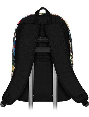 Marvel spiderman panels zaino hs fan 2.2, multicolore