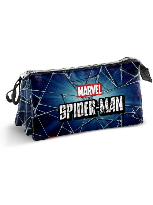 Marvel Spiderman Skills Astuccio Triplo, Nero - Kiabi