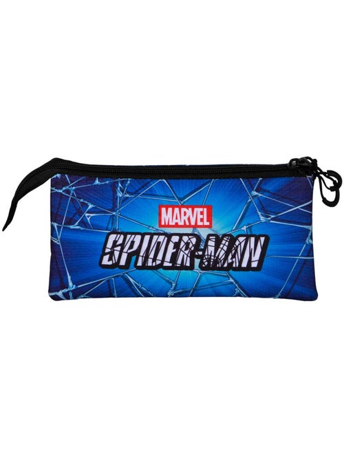 Marvel Spiderman Skills Astuccio Triplo, Nero - Kiabi