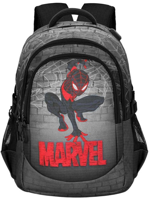 Marvel Spiderman Spin Zaino Running PLUS, Grigio - Kiabi