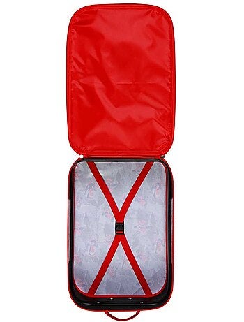 Marvel spiderman symbol valigia trolley soft 3d, grigio