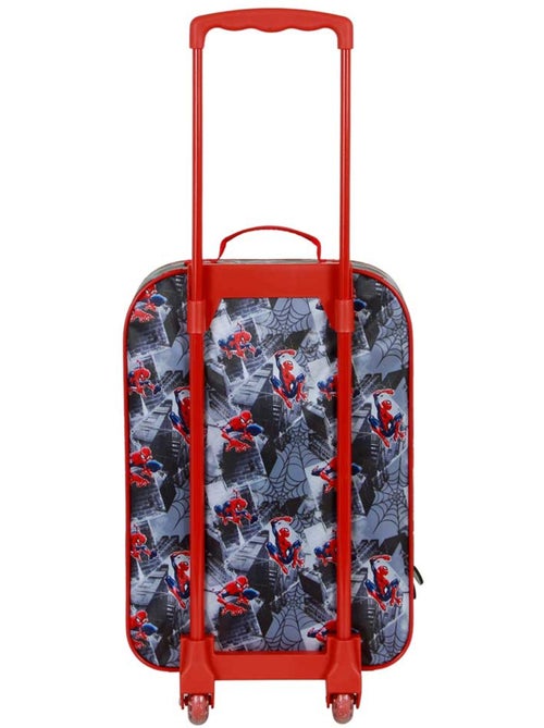 Marvel Spiderman Symbol Valigia Trolley Soft 3D, Grigio - Kiabi