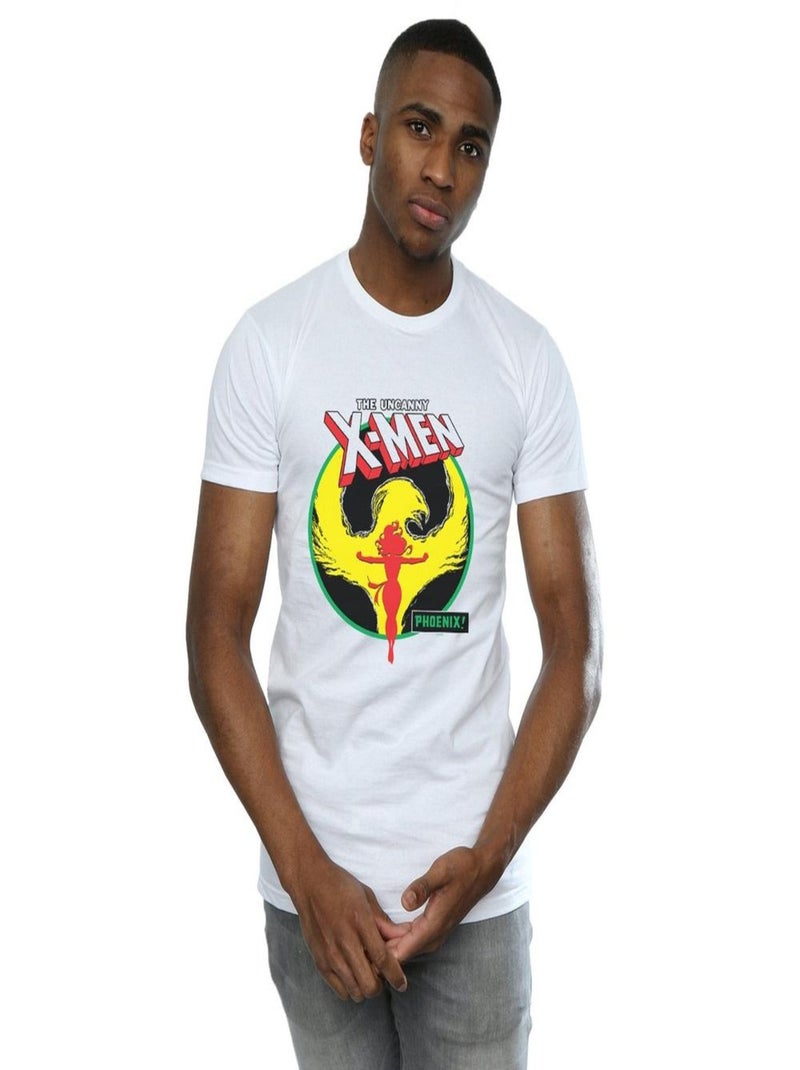 Marvel X-Men Phoenix Maglietta Cerchio Uomo Bianco - Kiabi