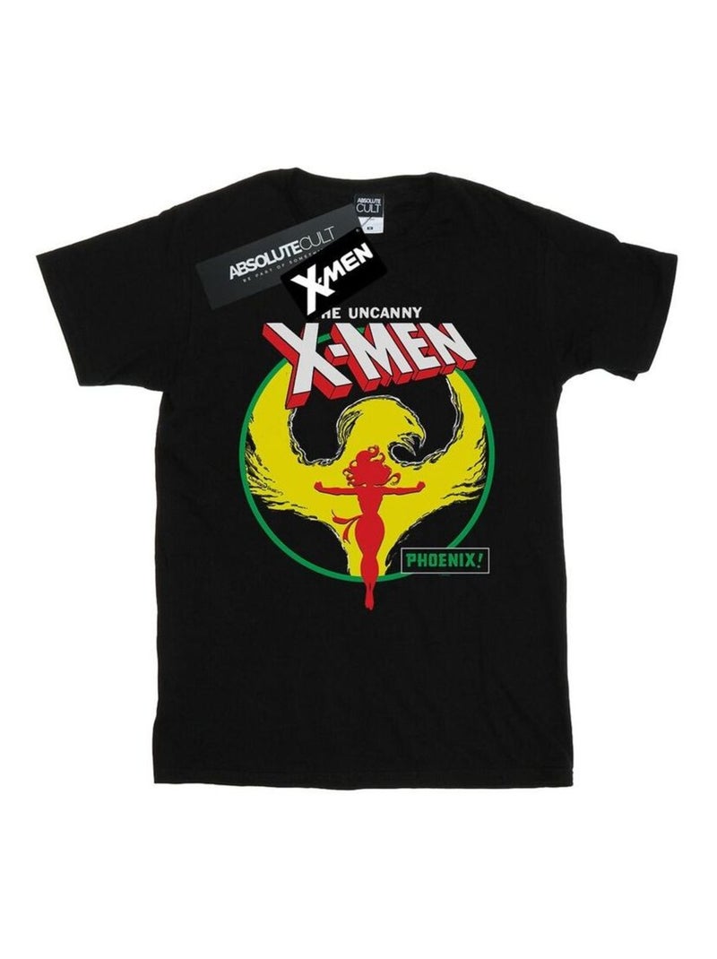Marvel X-Men Phoenix Maglietta Cerchio Uomo Nero - Kiabi
