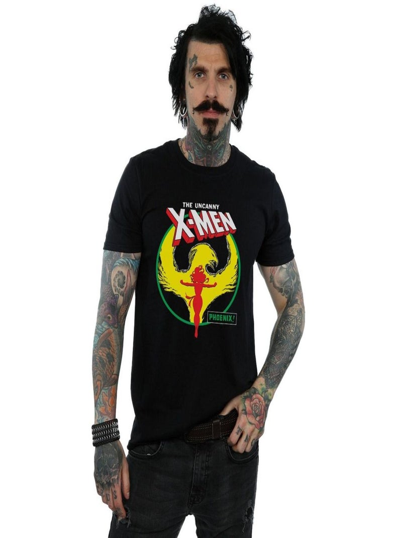 Marvel X-Men Phoenix Maglietta Cerchio Uomo Nero - Kiabi