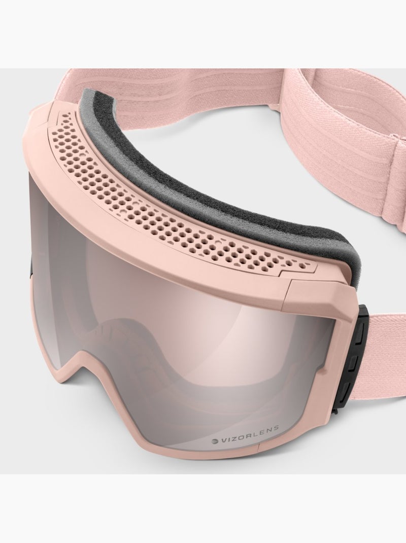 Maschera da sci e snowboard sport invernali uomo e donna g3 tara Rosa - Kiabi