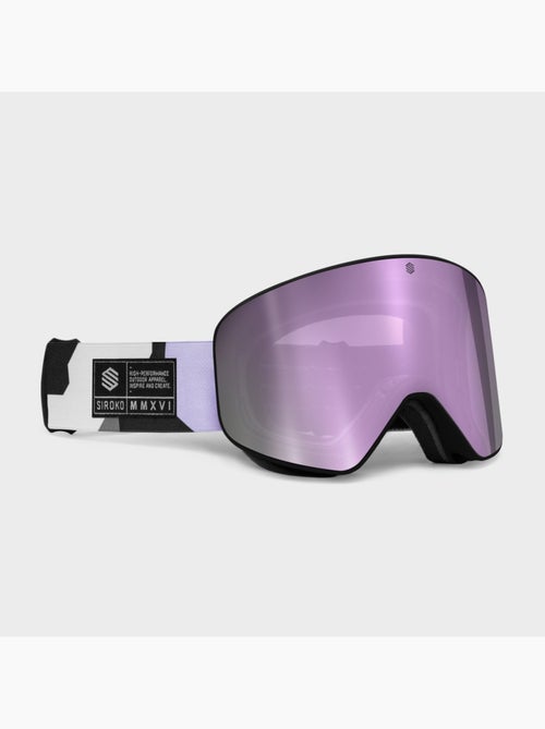 Maschera da sci sport invernali uomo e donna gx amethyst - Kiabi