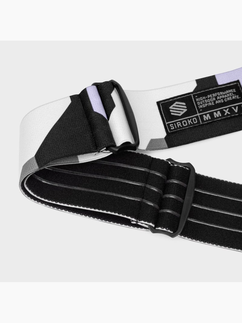 Maschera da sci sport invernali uomo e donna gx amethyst Lavanda - Kiabi