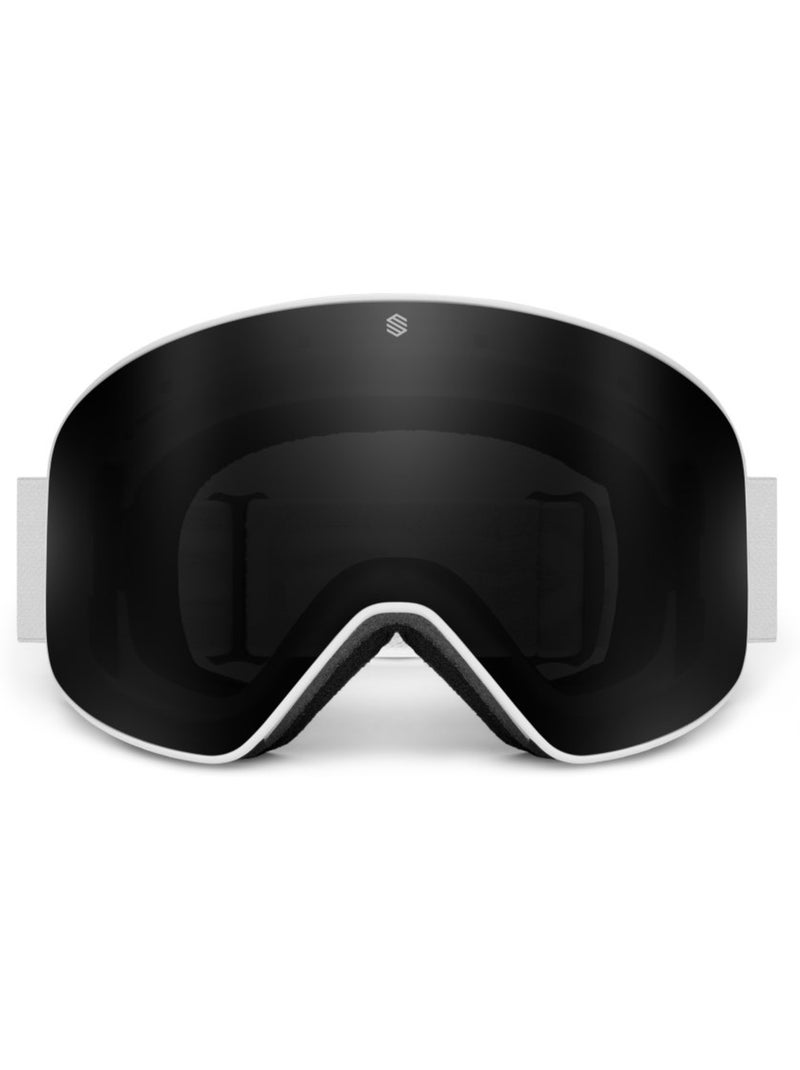 Maschera da sci sport invernali uomo e donna gx ampezzo Bianco - Kiabi
