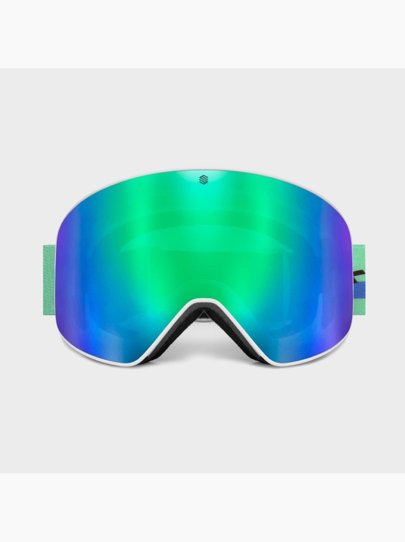 Maschera da sci sport invernali uomo e donna gx cypress Blu - Kiabi