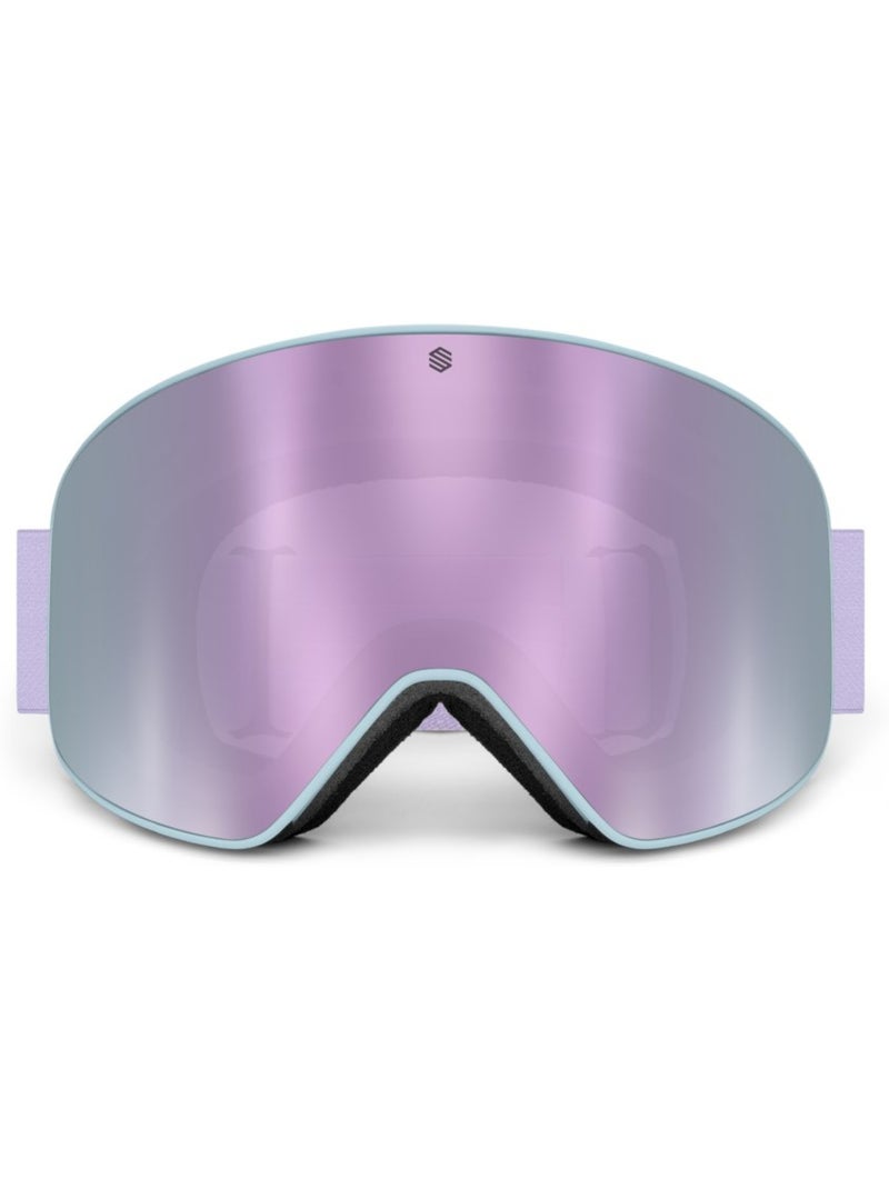 Maschera da sci sport invernali uomo e donna gx hakuba Blu - Kiabi