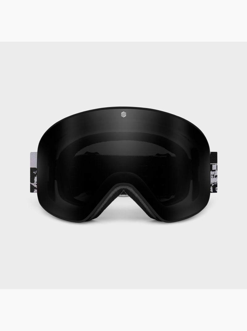 Maschera da sci sport invernali uomo e donna gx rock Nero - Kiabi