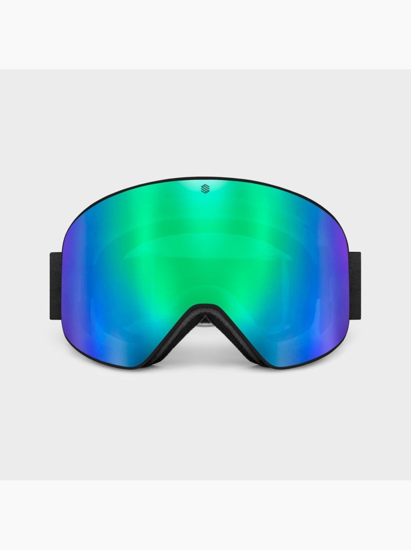 Maschera da sci sport invernali uomo e donna gx santa fe Blu - Kiabi