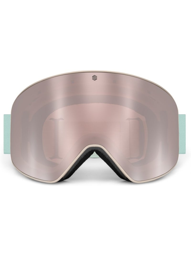 Maschera da sci sport invernali uomo e donna gx webber Beige - Kiabi