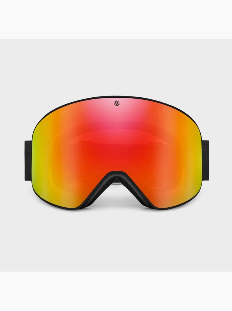 Maschera da sci sport invernali uomo e donna gx whistler Arancione - Kiabi