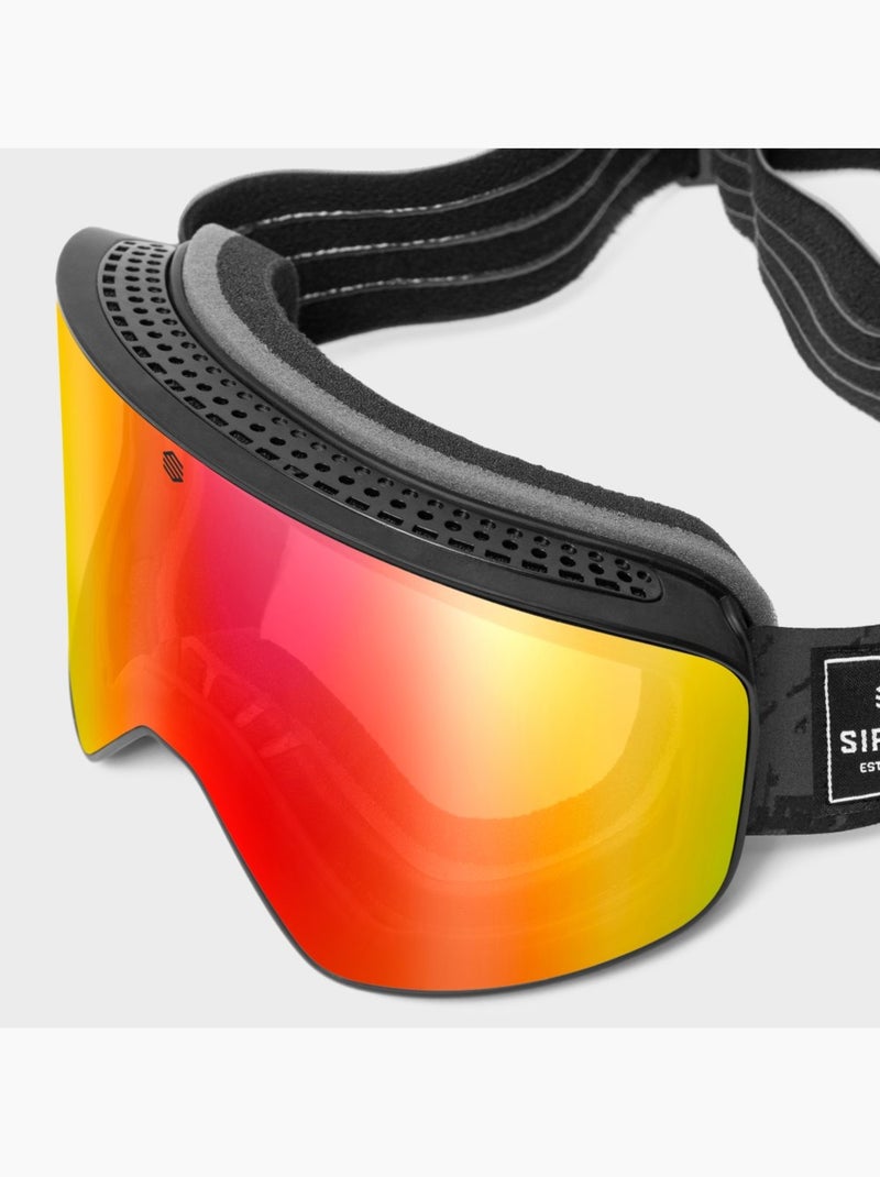 Maschera da sci sport invernali uomo e donna gx whistler Arancione - Kiabi