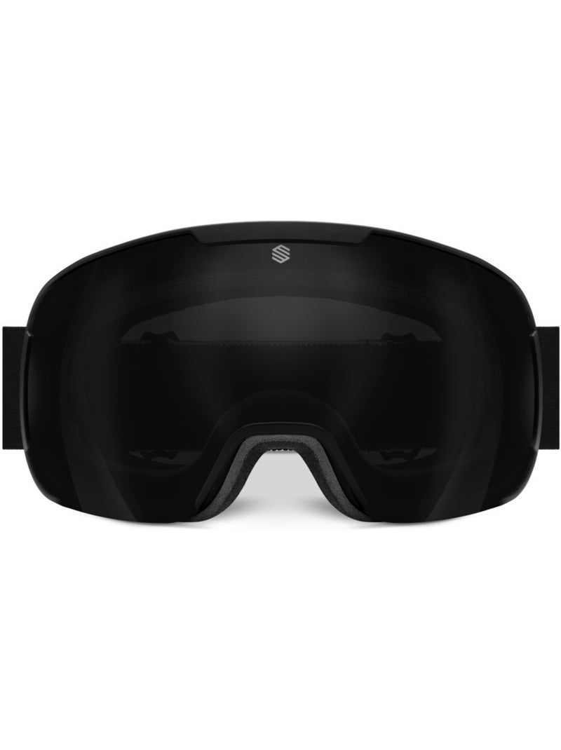 Maschera da snowboard e sci sport invernali uomo e donna g-core kitzbühel Nero - Kiabi