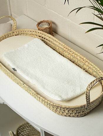 Materassino cambio con cesta naturale | SEVIRA KIDS