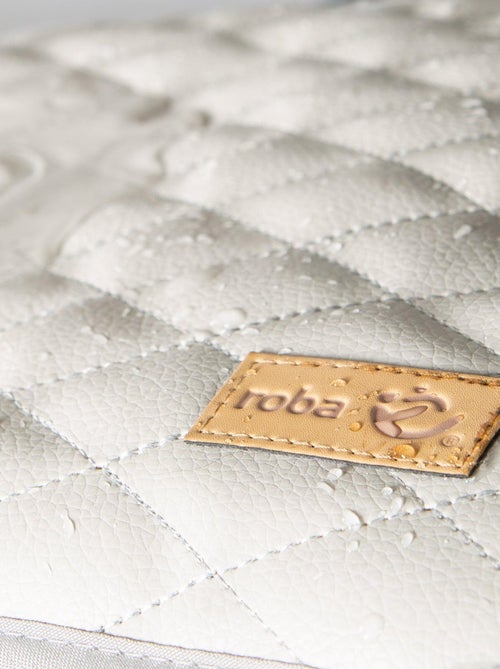 Materassino fasciatoio trapuntato e impermeabile in pelle PU "Roba Luxe" - Kiabi
