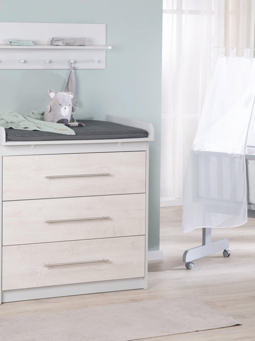 Materassino fasciatoio trapuntato e impermeabile in pelle PU "Roba Luxe" - Kiabi