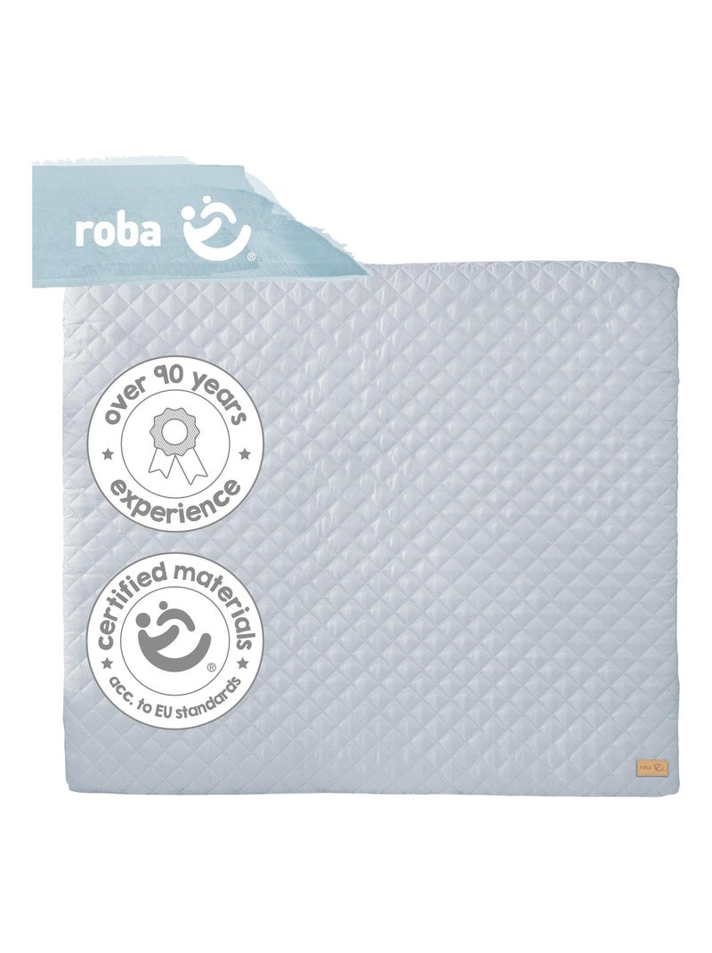 Materassino fasciatoio trapuntato impermeabile "roba Style" Blu - Kiabi