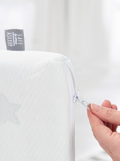 Materasso bambino 90×200 arrotolato e sfoderabile – schiuma traspirante ed equilibrata - Kiabi