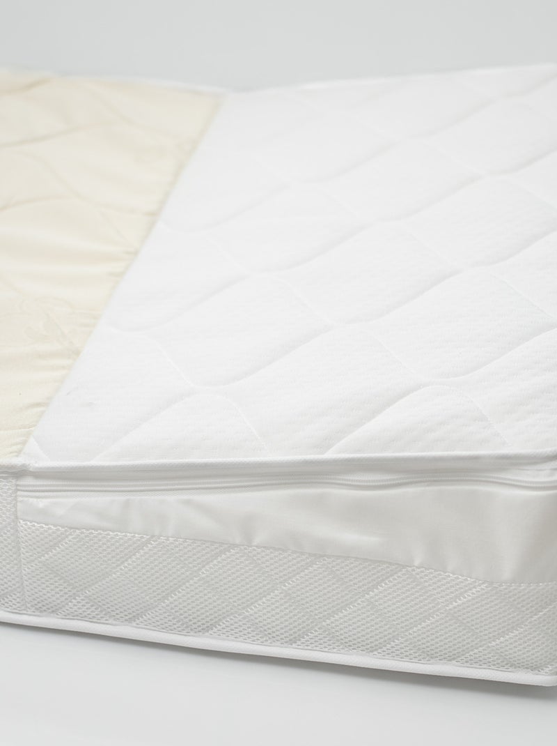 Materasso bebé antireflusso cotone bio | sevira kids | sevira kids Ecru - Kiabi
