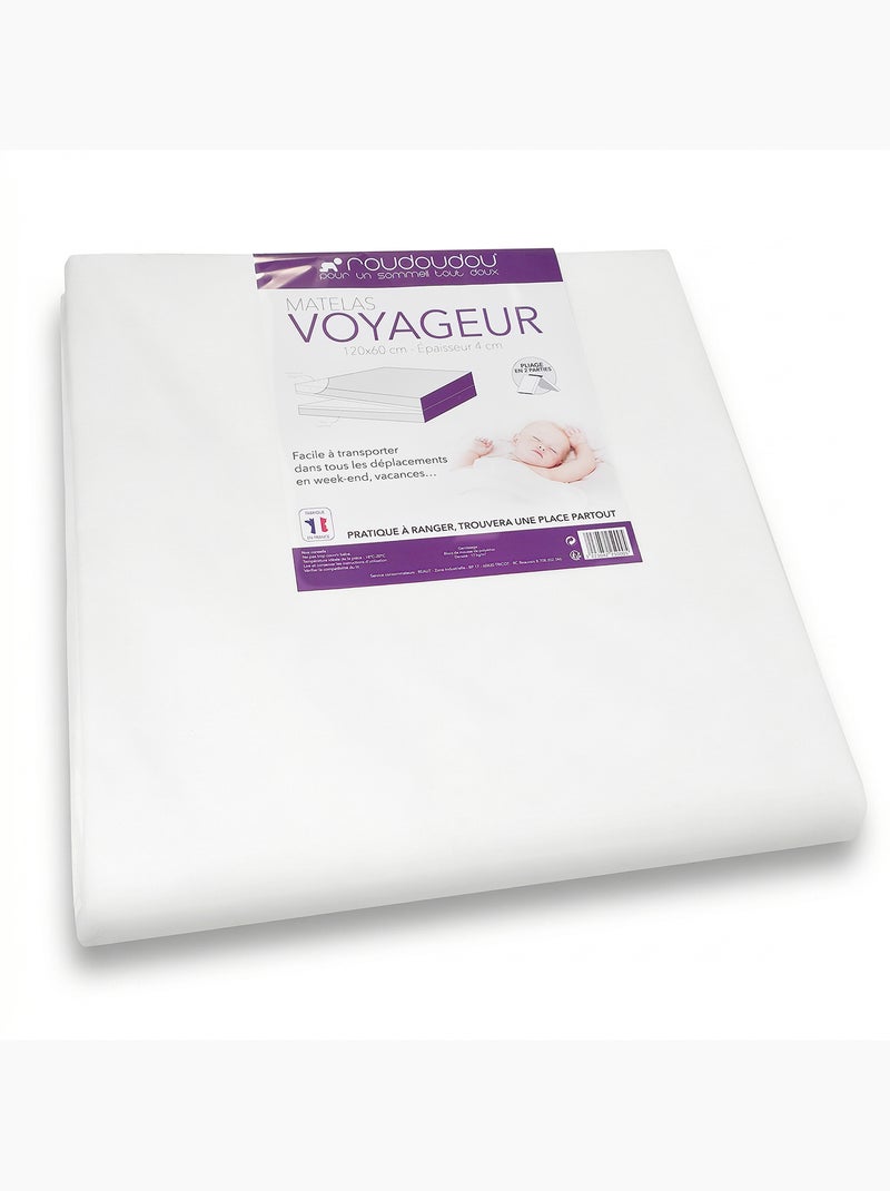 Materasso bebé da viaggio pieghevole | SEVIRA KIDS Bianco - Kiabi