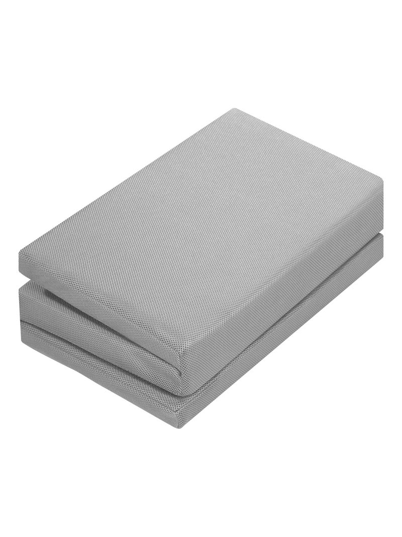 Materasso bebè pieghevole + borsa – traspirante e sfoderabile "Roba Safe Asleep" Grigio - Kiabi