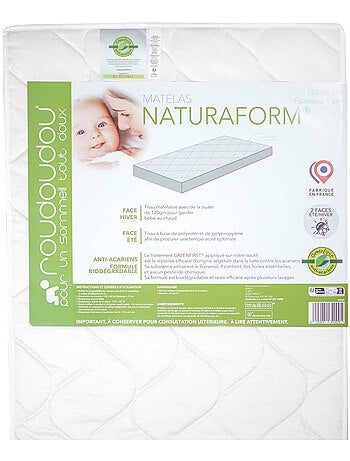 Materasso bebé sfoderabile naturaform | sevira kids | sevira kids