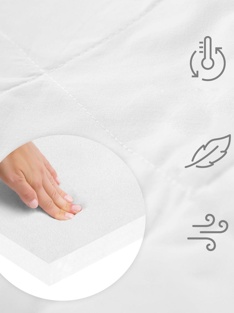 Materasso esagonale per box bebè – fodera trapuntata e sfoderabile – "Roba" Bianco - Kiabi