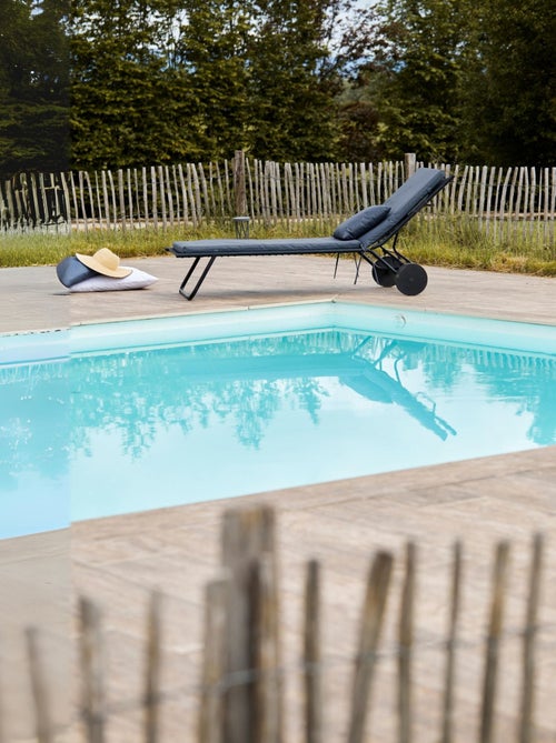 Materasso impermeabile per sdraio da esterno MINORQUE - Kiabi