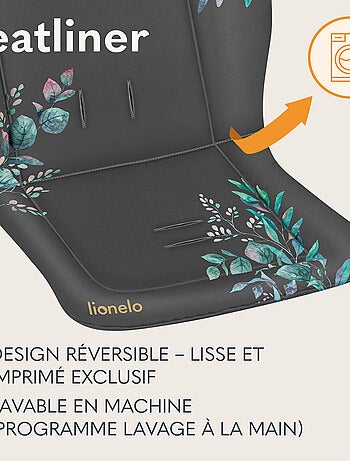 Materasso per passeggino - LIONELO - Universale - Lavabile - Idrorepellente - Bifacciale