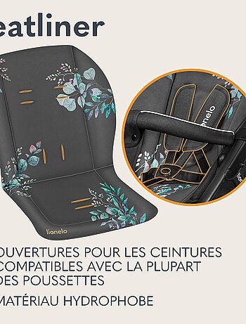 Materasso per passeggino - LIONELO - Universale - Lavabile - Idrorepellente - Bifacciale