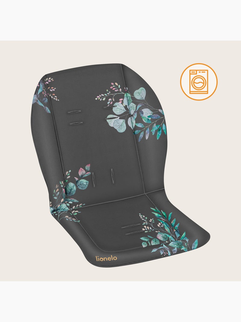 Materasso per passeggino - LIONELO - Universale - Lavabile - Idrorepellente - Bifacciale Grigio - Kiabi