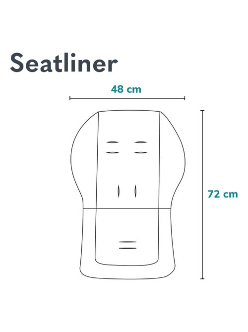 Materasso per passeggino - LIONELO - Universale - Lavabile - Idrorepellente - Bifacciale - Kiabi