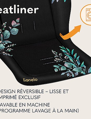 Materasso per passeggino - LIONELO - Universale - Lavabile - Idrorepellente - Bifacciale