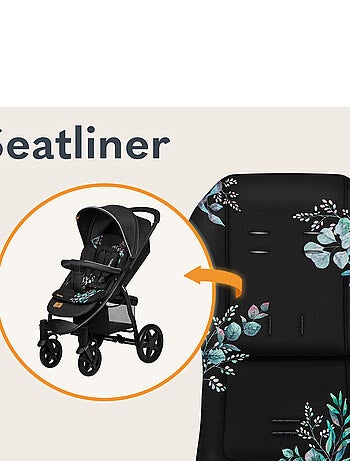 Materasso per passeggino - LIONELO - Universale - Lavabile - Idrorepellente - Bifacciale