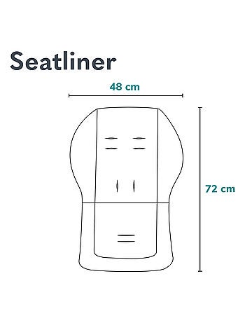 Materasso per passeggino - LIONELO - Universale - Lavabile - Idrorepellente - Bifacciale